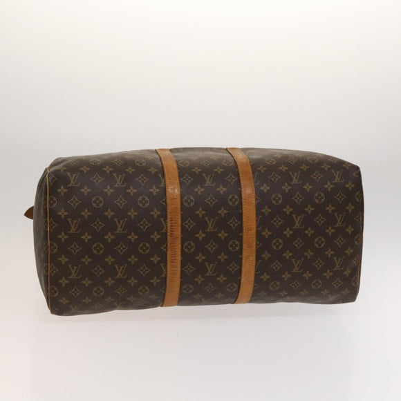 LOUIS VUITTON Monogram Keepall 55 Boston Bag M41424 LV Auth 124962