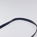 Salvatore Ferragamo Gancini Shoulder Bag Leather Blue Gold Auth 124976-8