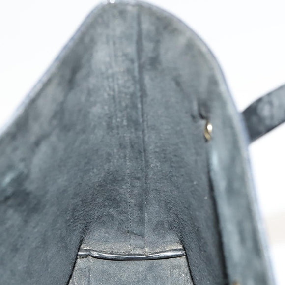 GUCCI Hand Bag Patent leather Black Gold 000 2058 0558 0 Auth 124983