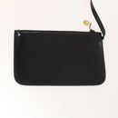 GUCCI Hand Bag Patent leather Black Gold 000 2058 0558 0 Auth 124983-20