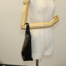 GUCCI Hand Bag Patent leather Black Gold 000 2058 0558 0 Auth 124983-25