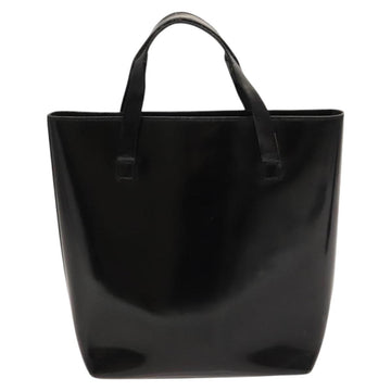 GUCCI Hand Bag Patent leather Black Gold 000 2058 0558 0 Auth 124983 - 0