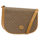 GUCCI Micro GG Supreme Shoulder Bag PVC Beige Gold 004 112 0363 Auth 124986-1
