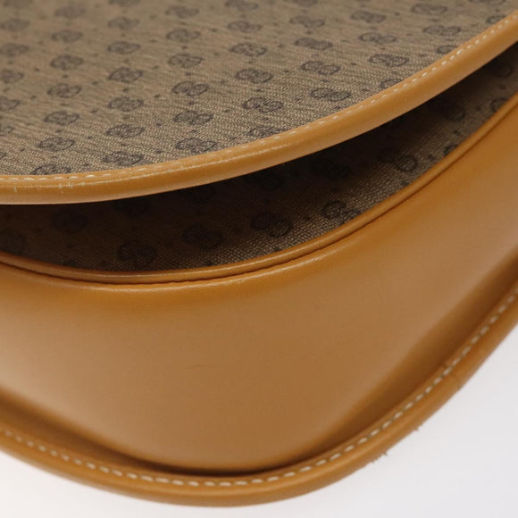 GUCCI Micro GG Supreme Shoulder Bag PVC Beige Gold 004 112 0363 Auth 124986