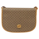 GUCCI Micro GG Supreme Shoulder Bag PVC Beige Gold 004 112 0363 Auth 124986-13