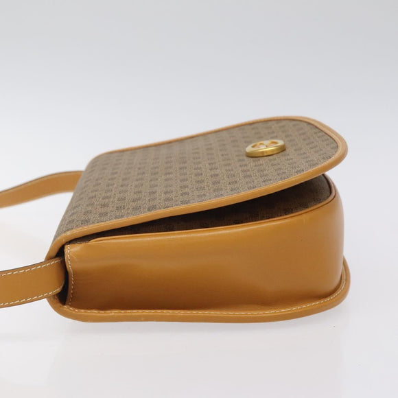 GUCCI Micro GG Supreme Shoulder Bag PVC Beige Gold 004 112 0363 Auth 124986