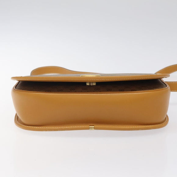 GUCCI Micro GG Supreme Shoulder Bag PVC Beige Gold 004 112 0363 Auth 124986