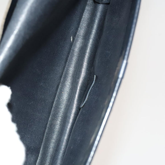 Christian Dior Trotter Canvas Chain Shoulder Bag Brown Gold Auth 124988