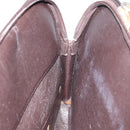 Christian Dior Trotter Canvas Shoulder Bag Brown Gold Auth 124989-20