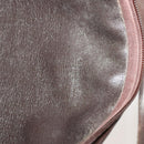 Christian Dior Trotter Canvas Shoulder Bag Brown Gold Auth 124990-16