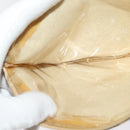 CHANEL Chain Tote Bag Straw Beige CC Auth 125000-24