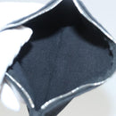 HERMES Pouch 2Set Black Silver Auth 125004-17