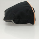 HERMES Pouch 2Set Black Silver Auth 125004-5