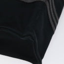 HERMES Fourre Tout PM Hand Bag Canvas Black Gray Silver Auth 125005-14