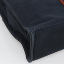 HERMES Fourre Tout MM Hand Bag Canvas Navy Auth 125006-14