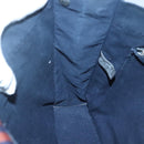 HERMES Fourre Tout MM Hand Bag Canvas Navy Auth 125006-18
