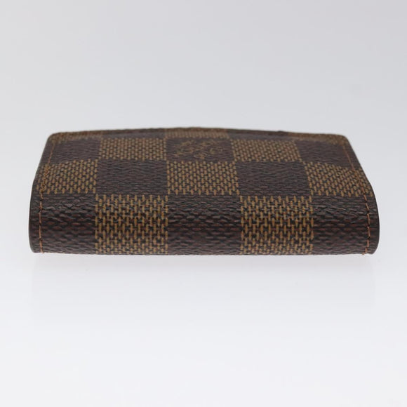LOUIS VUITTON Damier Ebene Cuff Case LV Auth 125015