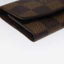 LOUIS VUITTON Damier Ebene Cuff Case LV Auth 125015-8