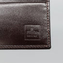 FENDI Zucca Canvas Bifold Wallet Black Brown Auth 125018-17