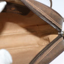 GUCCI GG Supreme Web Sherry Line Bag PVC Beige Gold 89 02 066 Auth 125020-19