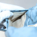 MCM Logogram Vicetos Backpack PVC Leather Light Blue Auth 125034-22