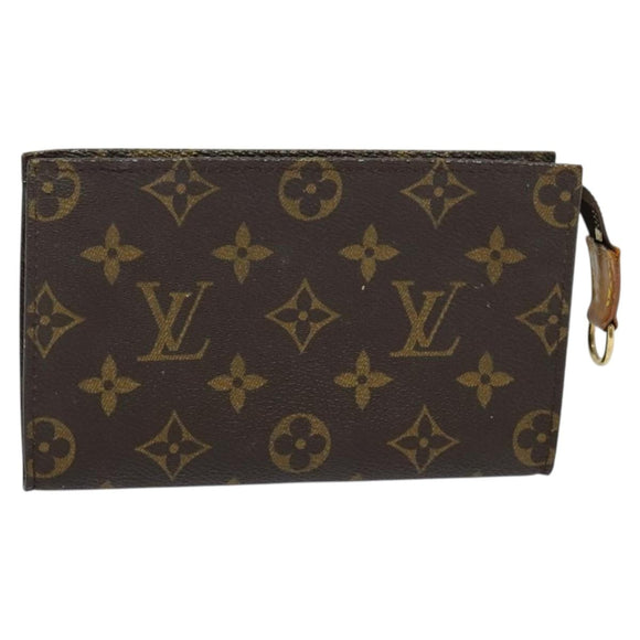 LOUIS VUITTON Monogram Bucket PM Accessory Pouch LV Auth 125037