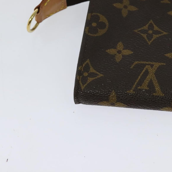 LOUIS VUITTON Monogram Bucket PM Accessory Pouch LV Auth 125037