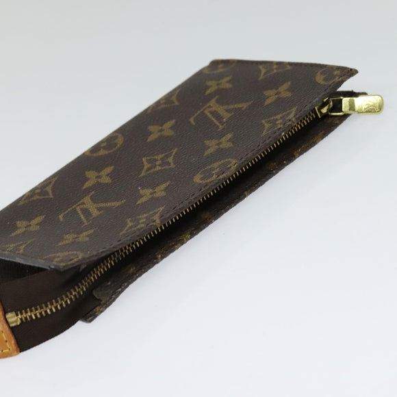 LOUIS VUITTON Monogram Bucket PM Accessory Pouch LV Auth 125037