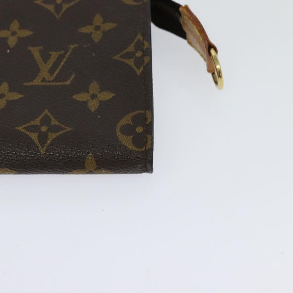 LOUIS VUITTON Monogram Bucket PM Accessory Pouch LV Auth 125037