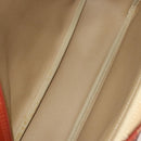 LOUIS VUITTON LOUIS VUITTON Cup Calvi Bag Red Aboganie M80028 LV Auth 125072-16