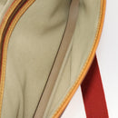 LOUIS VUITTON LOUIS VUITTON Cup Calvi Bag Red Aboganie M80028 LV Auth 125072-19