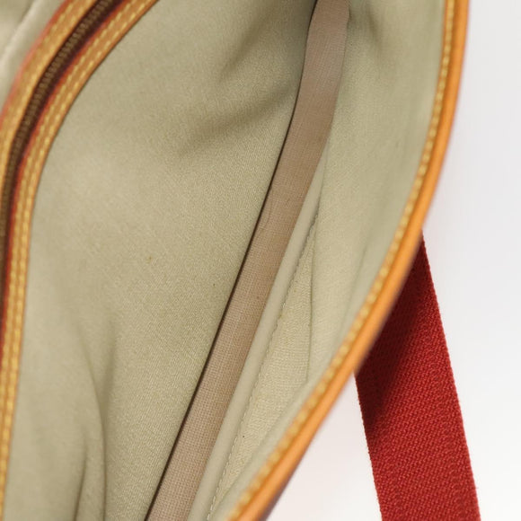 LOUIS VUITTON LOUIS VUITTON Cup Calvi Bag Red Aboganie M80028 LV Auth 125072