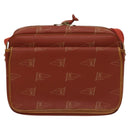 LOUIS VUITTON LOUIS VUITTON Cup Calvi Bag Red Aboganie M80028 LV Auth 125072-2