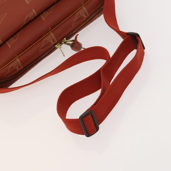 LOUIS VUITTON LOUIS VUITTON Cup Calvi Bag Red Aboganie M80028 LV Auth 125072