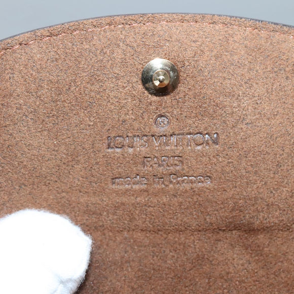 LOUIS VUITTON Damier Ebene Cuff Case LV Auth 125074