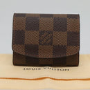 LOUIS VUITTON Damier Ebene Cuff Case LV Auth 125074-12