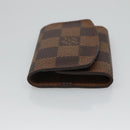 LOUIS VUITTON Damier Ebene Cuff Case LV Auth 125074-4