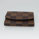 LOUIS VUITTON Damier Ebene Cuff Case LV Auth 125074-6