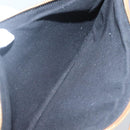 MCM Vicetos Logogram Accessory Pouch PVC Leather Brown Gold Auth 125099-12