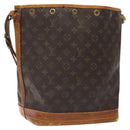 LOUIS VUITTON Monogram Noe Shoulder Bag M42224 LV Auth 125128-1