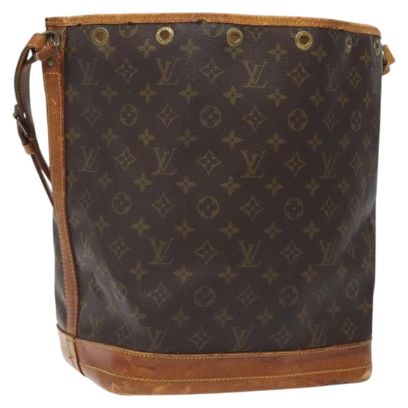 LOUIS VUITTON Monogram Noe Shoulder Bag M42224 LV Auth 125128