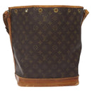 LOUIS VUITTON Monogram Noe Shoulder Bag M42224 LV Auth 125128-13