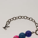 LOUIS VUITTON Bracelet Beads Bracelet Multicolor MP2938 LV Auth 125136-4