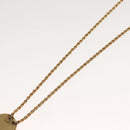 Christian Dior Necklace metal Gold Tone Auth 125145-10