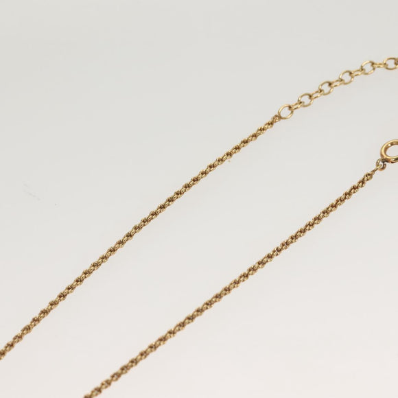 Christian Dior Necklace metal Gold Tone Auth 125145