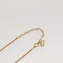 Christian Dior Necklace metal Gold Tone Auth 125145-13