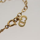 Christian Dior Necklace metal Gold Tone Auth 125145-14