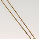 Christian Dior Necklace metal Gold Tone Auth 125145-4