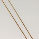 Christian Dior Necklace metal Gold Tone Auth 125145-5