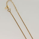 Christian Dior Necklace metal Gold Tone Auth 125145-6